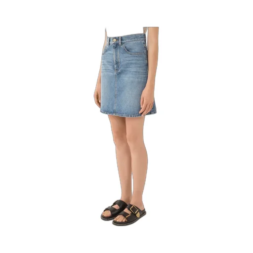Chloé Denim Mini Skirt