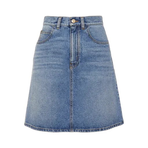 Chloé Denim Mini Skirt