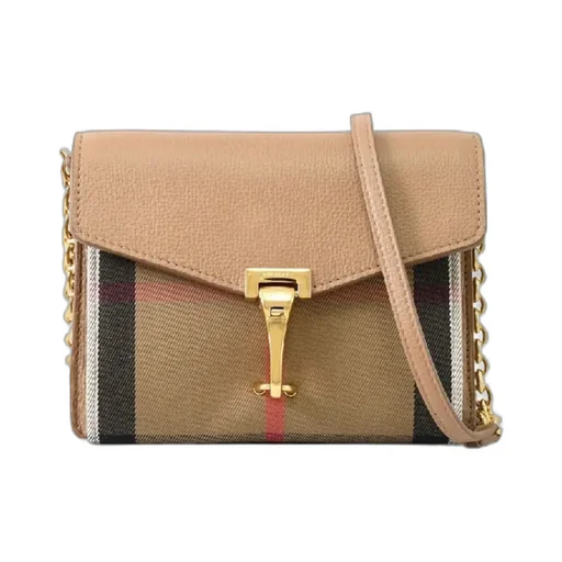 Striped Flip Shoulder Bag
