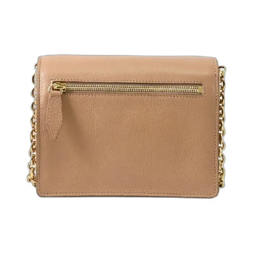 Striped Flip Shoulder Bag