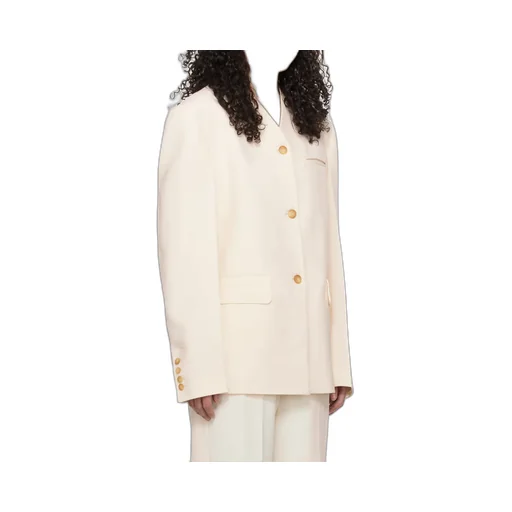 Nanushka Fem Belted Straight Hem Blazer