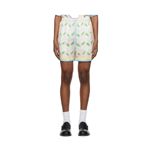 Ping Pong Silk Shorts