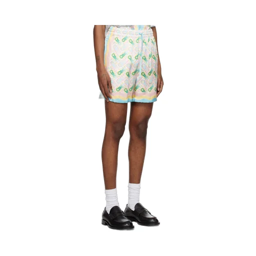 Ping Pong Silk Shorts