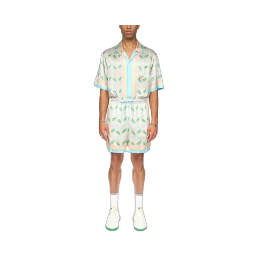 Ping Pong Silk Shorts