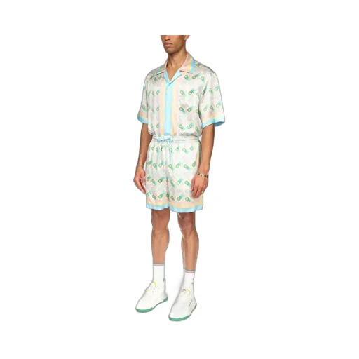 Ping Pong Silk Shorts