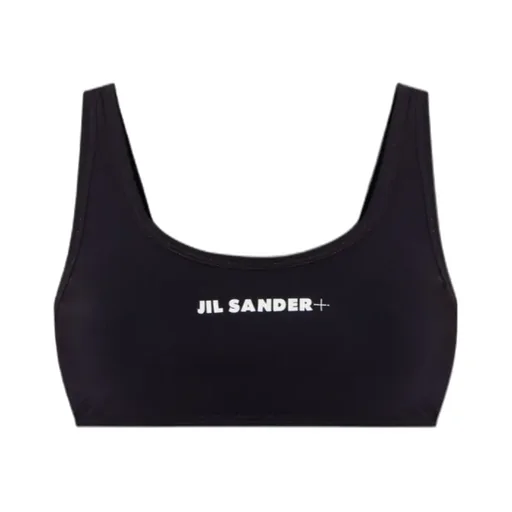 Logo-Print Bikini Top
