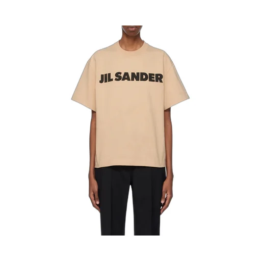 Jil Sander Logo Printed Crewneck T-Shirt
