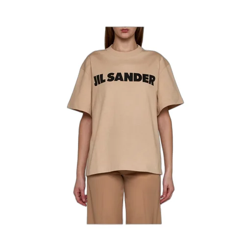 Jil Sander Logo Printed Crewneck T-Shirt