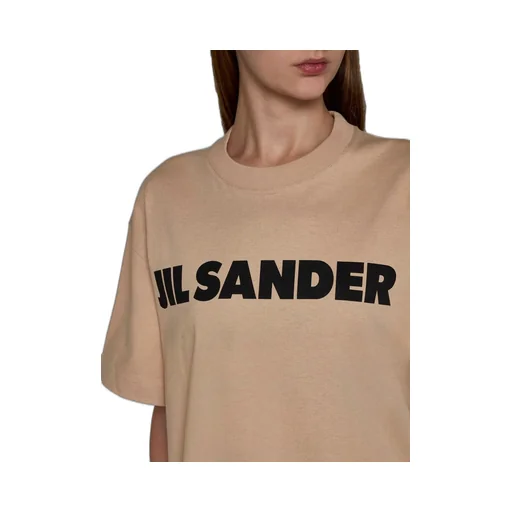Jil Sander Logo Printed Crewneck T-Shirt
