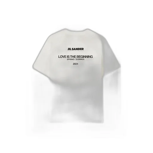 Jil Sander Logo Printed Crewneck T-Shirt