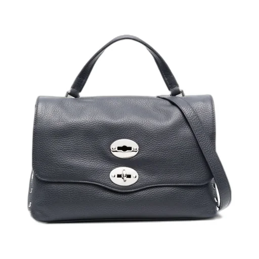 Twist Lock Flip Cover Shoulder Bag