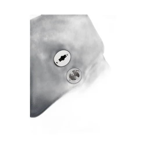 Twist Lock Flip Cover Shoulder Bag