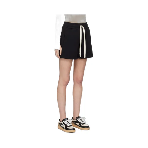 Palm Angels Monogram Embroidered Drawstring Sweatshorts