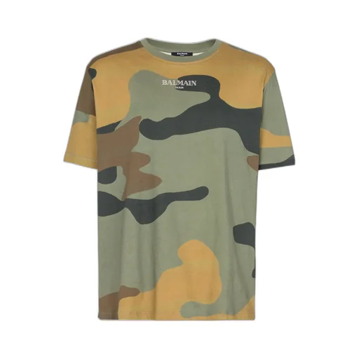 Balmain Camouflage Vintage T-Shirt