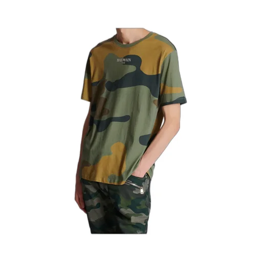 Balmain Camouflage Vintage T-Shirt