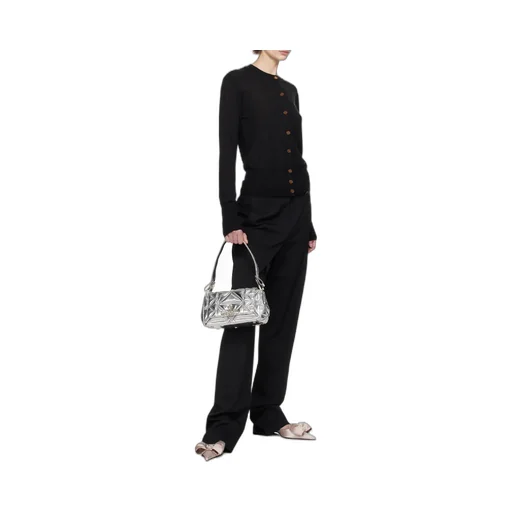 Vivienne Westwood Logo Embroidered Cardigan