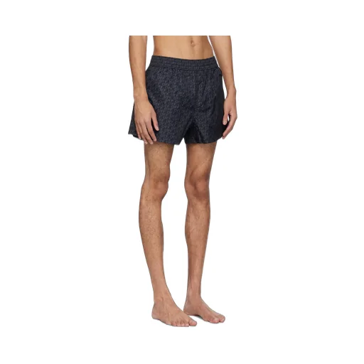 Off-White Allover Logo Printed Swim Shorts