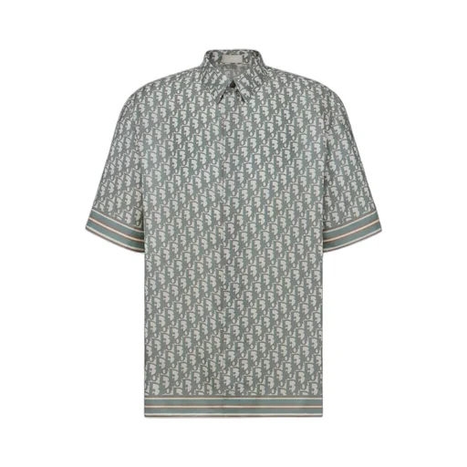 Dior Oblique Short-Sleeved Shirt