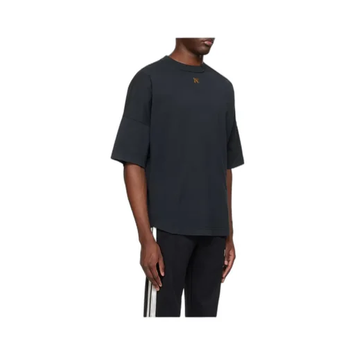 Palm Angels Logo Plaque Crewneck T-Shirt