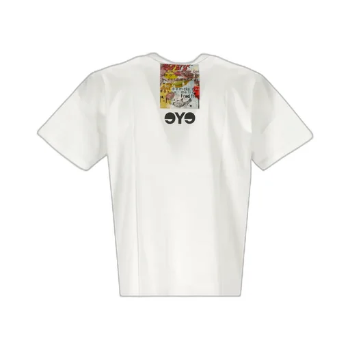 Round Collar Printed T-Shirt