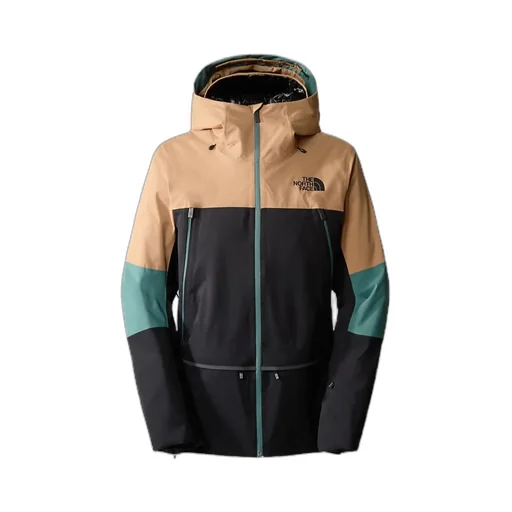 Color-Matched Hooded Casual Jacket