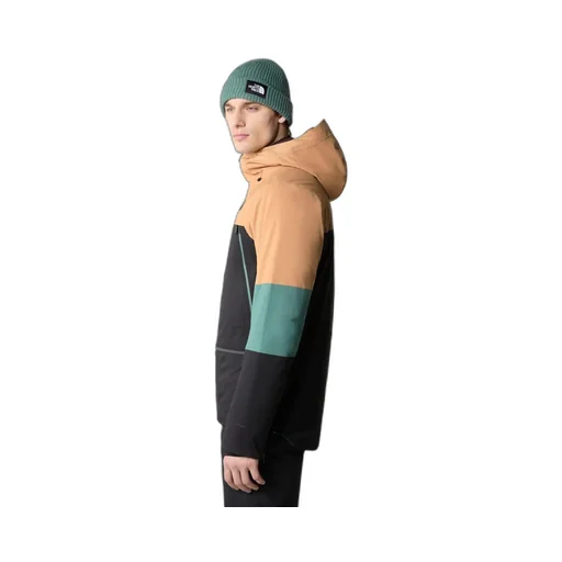 Color-Matched Hooded Casual Jacket