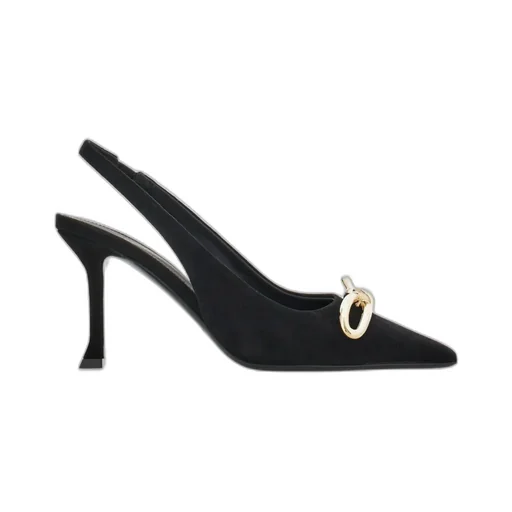 Asymmetrical Bow Knot High Heels