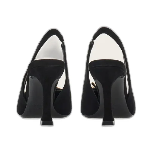 Asymmetrical Bow Knot High Heels