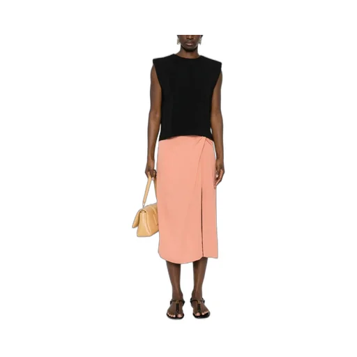 Crepe Cropped Blouse