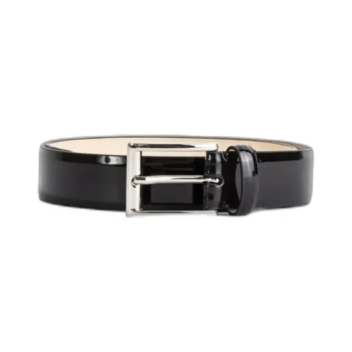Patent Leather Buckle Belt