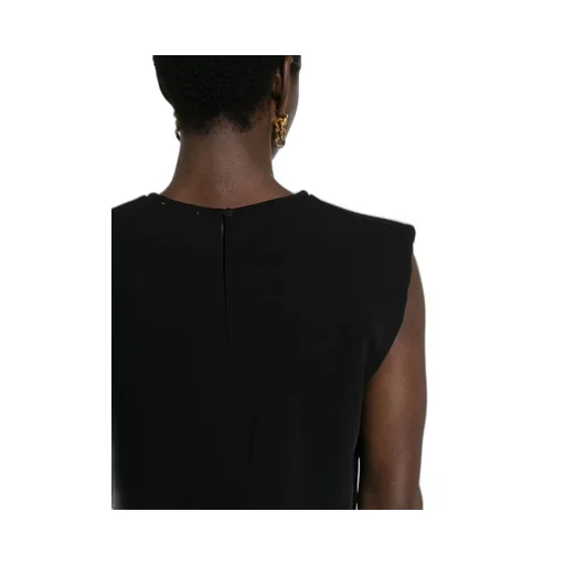 Crepe Cropped Blouse