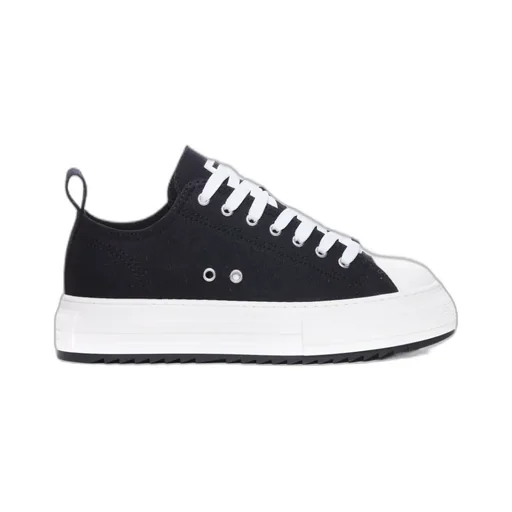 Dsquared2 Round Toe Platform Sneakers