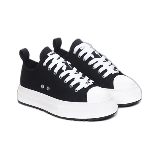 Dsquared2 Round Toe Platform Sneakers