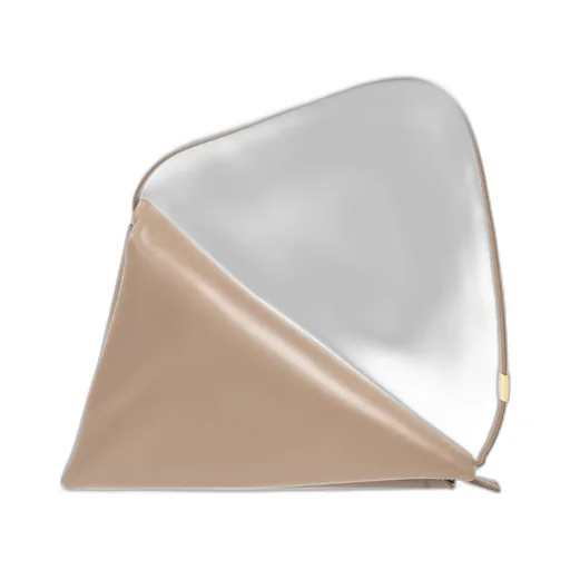 Marni Prisma Logo Embossed Shoulder Bag