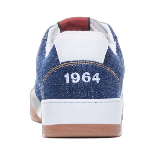 Dsquared2 Denim Patchwork Low-Top Sneakers