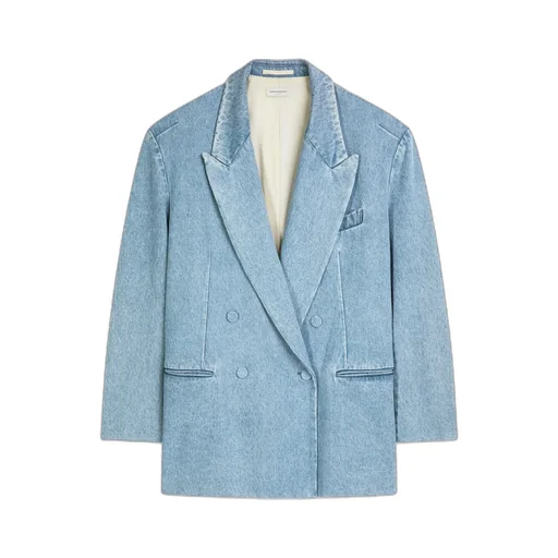 Denim Suit Coat