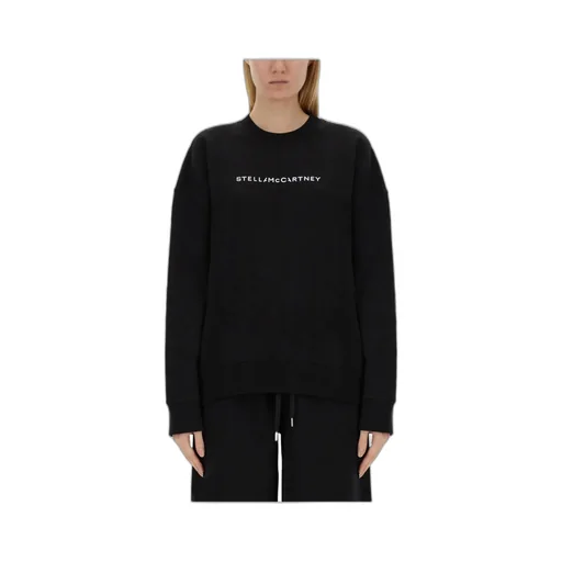 Stella Mccartney Logo Printed Crewneck Sweatshirt