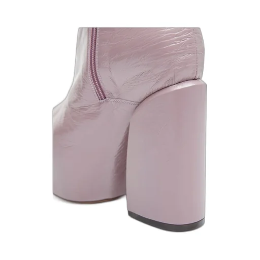 Thick Sole Zipper Short Boots