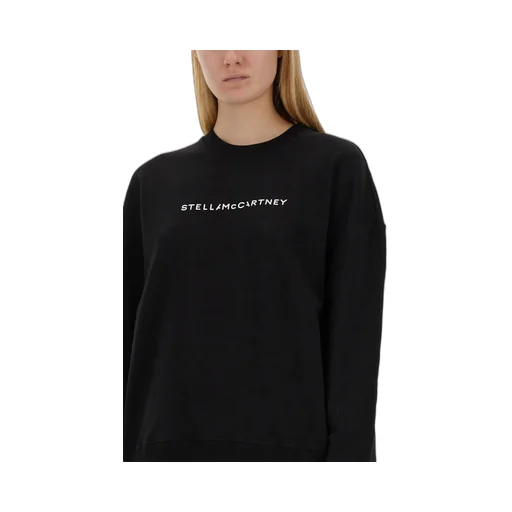 Stella Mccartney Logo Printed Crewneck Sweatshirt