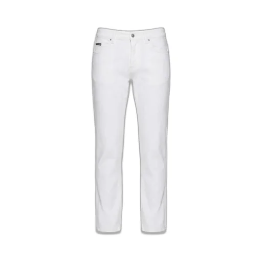 Dolce & Gabbana Logo Plaque Straight-Leg Trousers