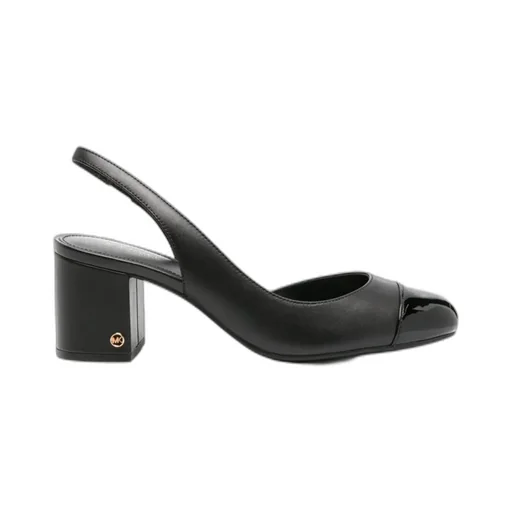 65Mm Block-Heel Slingback Pumps