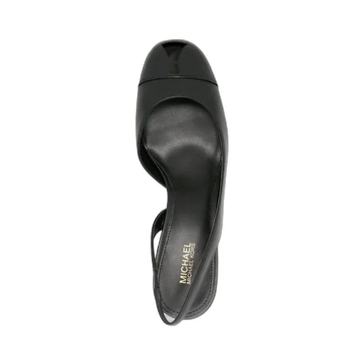 65Mm Block-Heel Slingback Pumps
