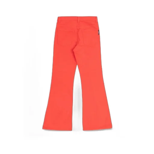 Balmain Kids High Waist Flared Jeans