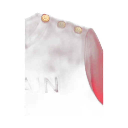 Balmain Kids Logo Embellished Crewneck Sweatshirt