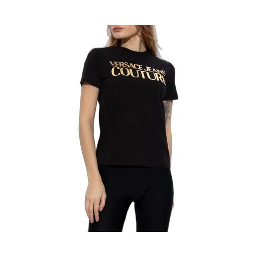 Versace Jeans Couture Logo Printed Crewneck T-Shirt