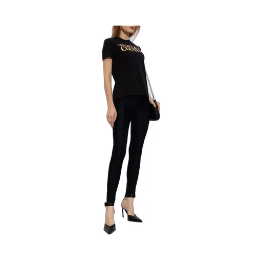 Versace Jeans Couture Logo Printed Crewneck T-Shirt