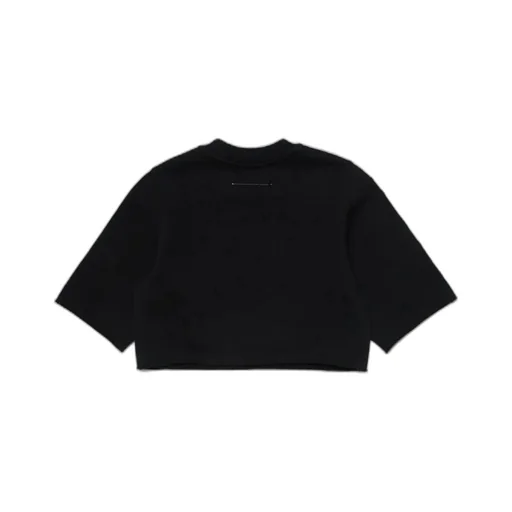 Mm6 Maison Margiela Kids Numbers-Motif Crewneck T-Shirt