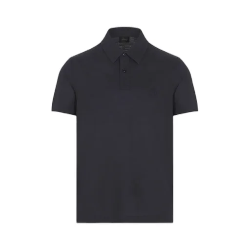 Logo-Embroidered Wool Polo Shirt