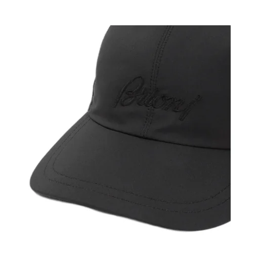 Brioni Logo Embroidered Baseball Cap