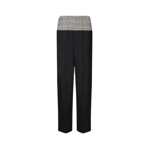 Fendi Elasticated Waistband Tailored Pants
